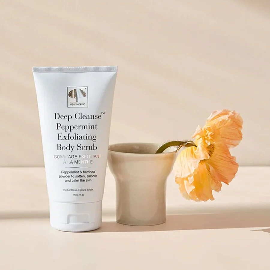 New Nordic deep cleanse exfoliating body scrub peppermint 150 g - Image 2