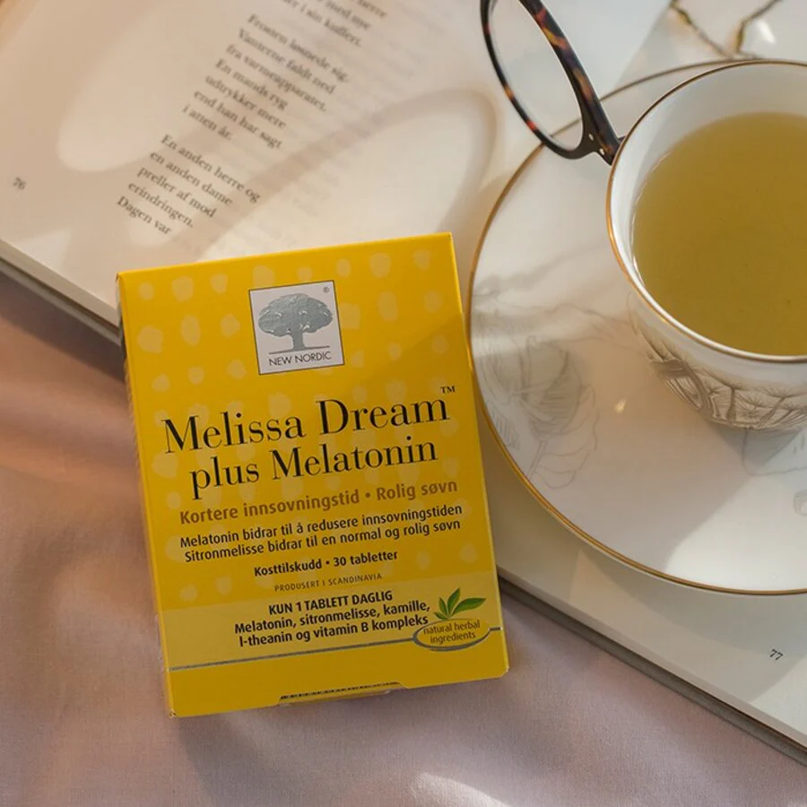 New Nordic Melissa Dream plus Melatonin 30 tab - Image 2