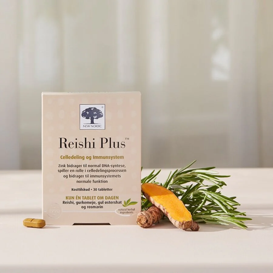 New Nordic Reishi Plus 30tab - Image 2