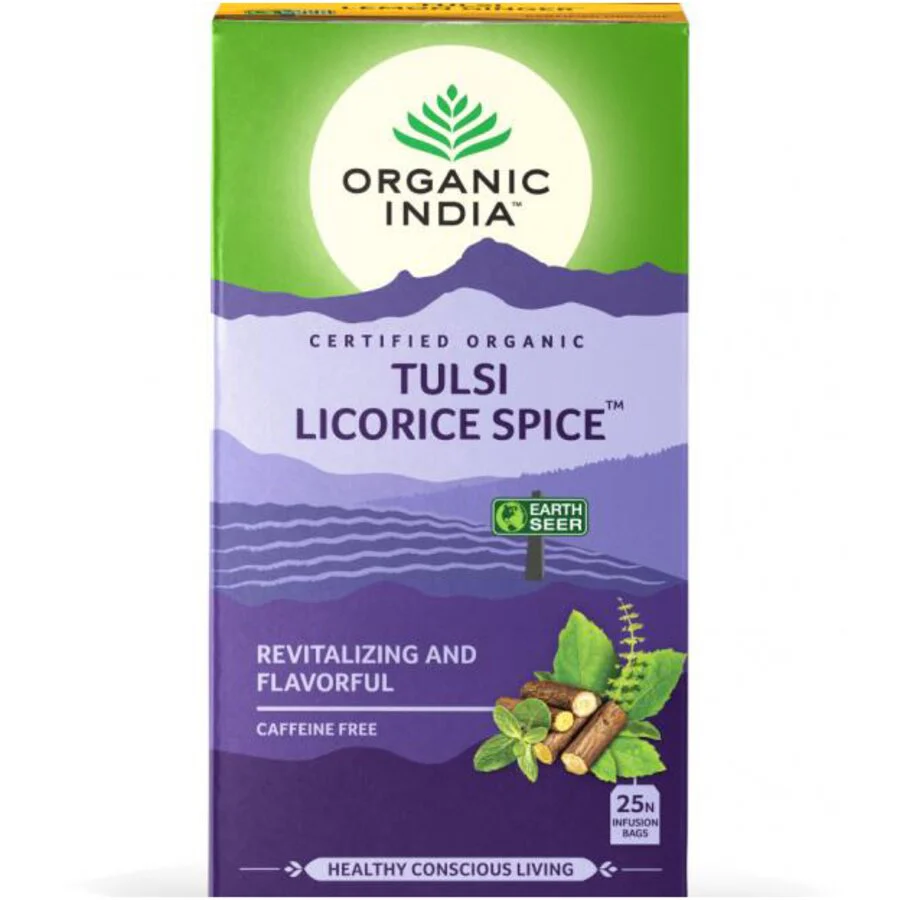 Organic India Tulsi licorice spice 25 teposer