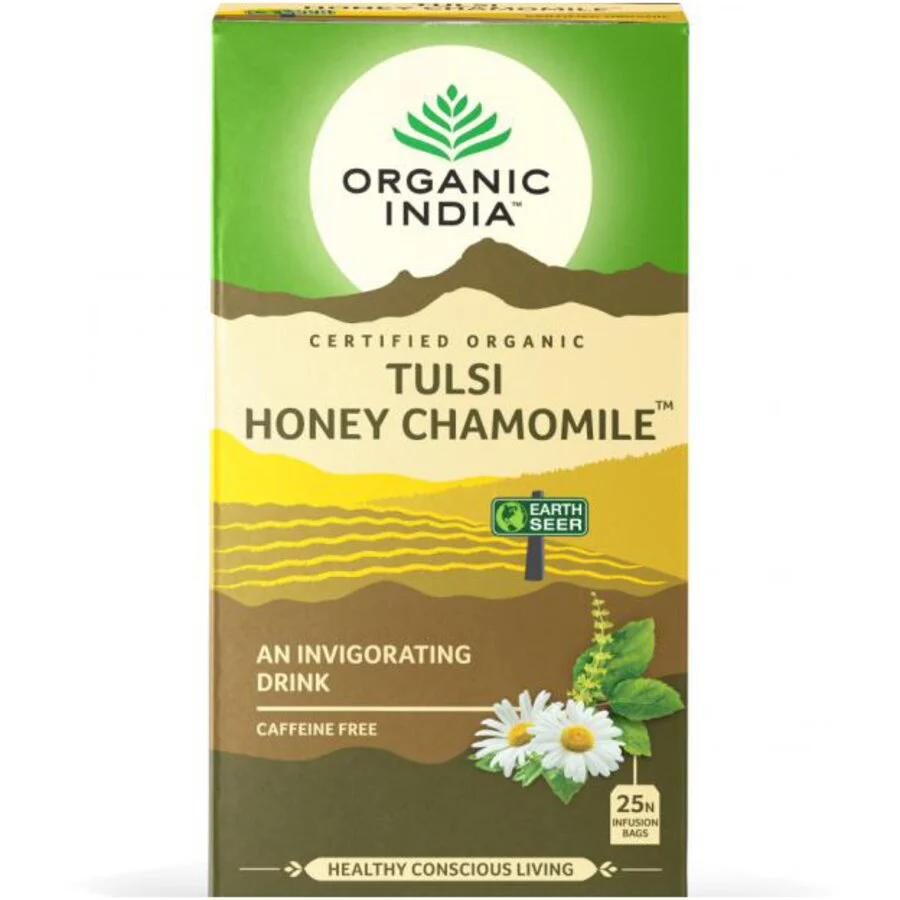 Organic India Tulsi honey & chamomile 25 teposer