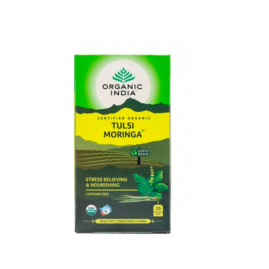 Organic India Tulsi moringa 25 teposer