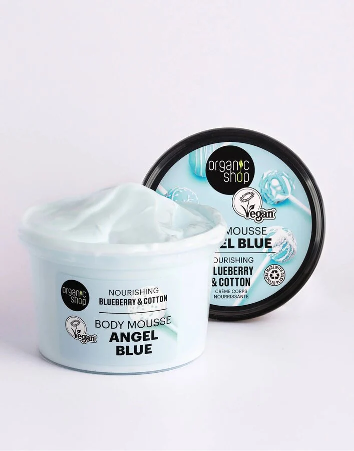 Organic Shop body mousse angel blue 250 ml - Image 2