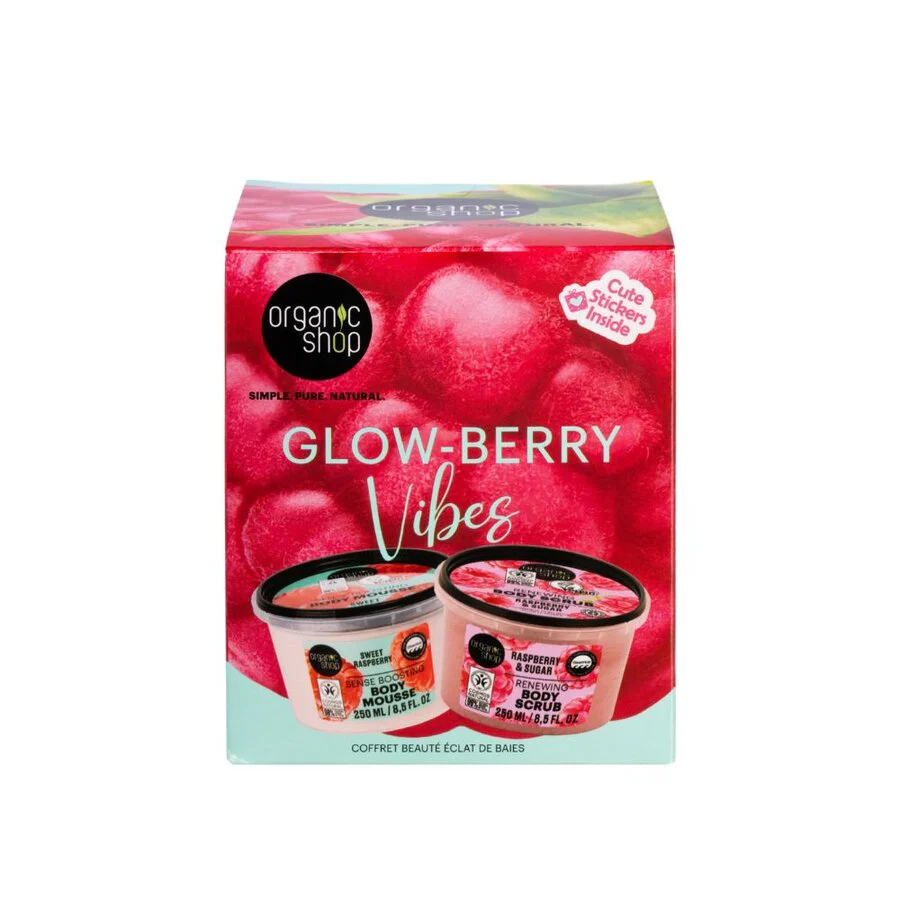 Organic Shop glow berry vibes set