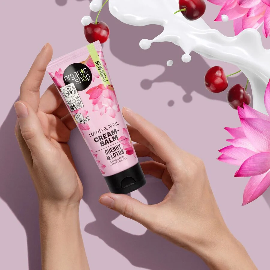Organic Shop hand & nail cream balm 75 ml - Image 2