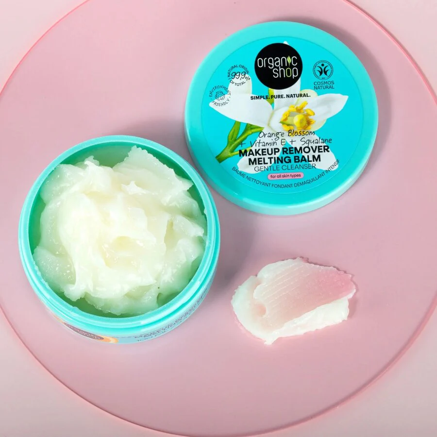 Organic Shop makeup remover melting balm gentle cleanser 100 ml - Image 2