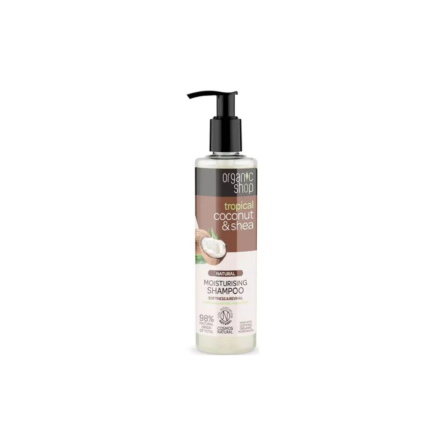 Organic Shop moisturising shampoo coconut & shea 280 ml