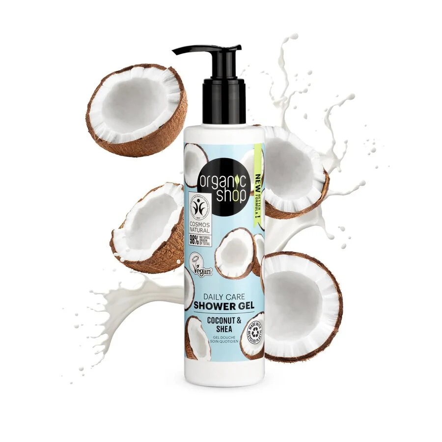 Organic Shop shower gel coconut & shea 280 ml - Image 2