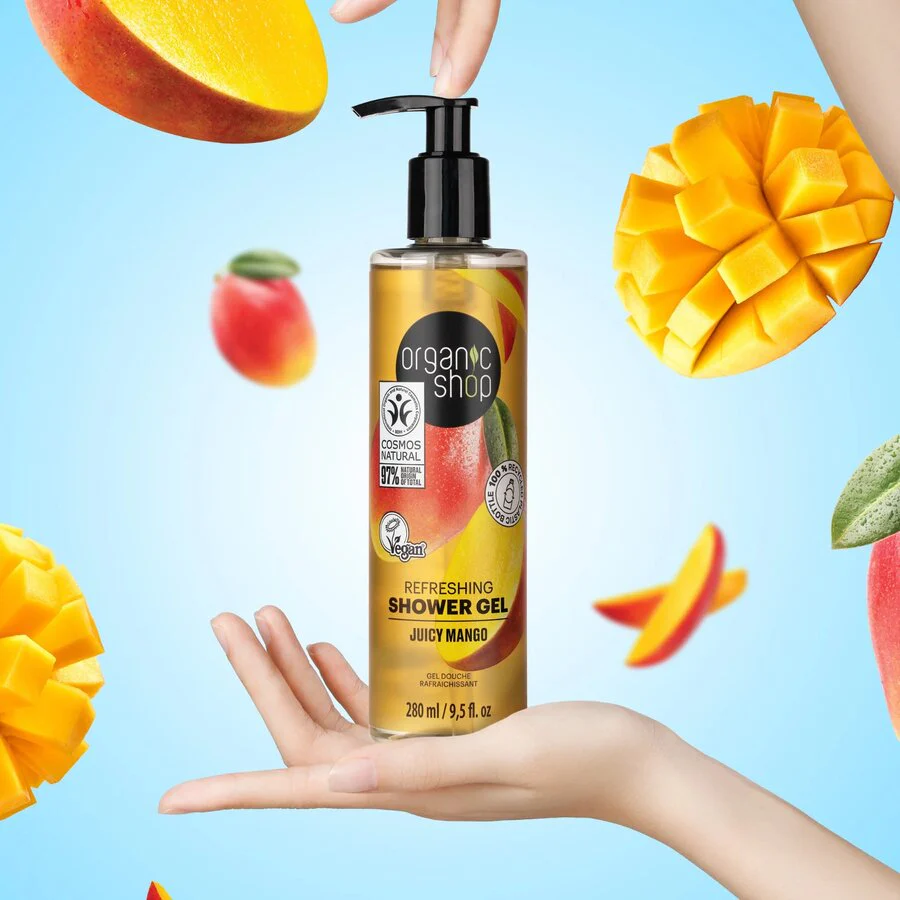 Organic Shop shower gel juicy mango 280 ml - Image 2
