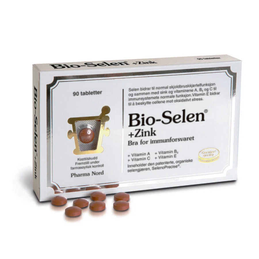 Pharma Nord Bio selen + sink 90 tabletter