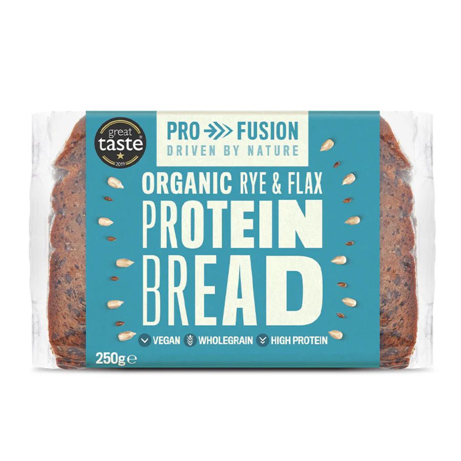 Profusion proteinbrød rug & linfrø økologisk 250 gr