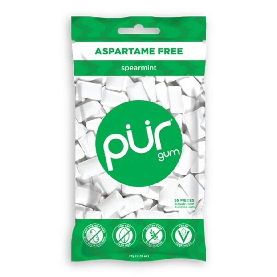 The Pur gum spearmint 55 stk