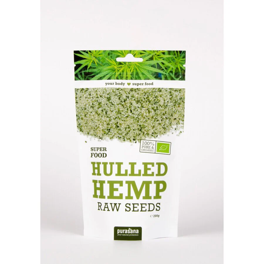 Purasana hemp seeds 200 g