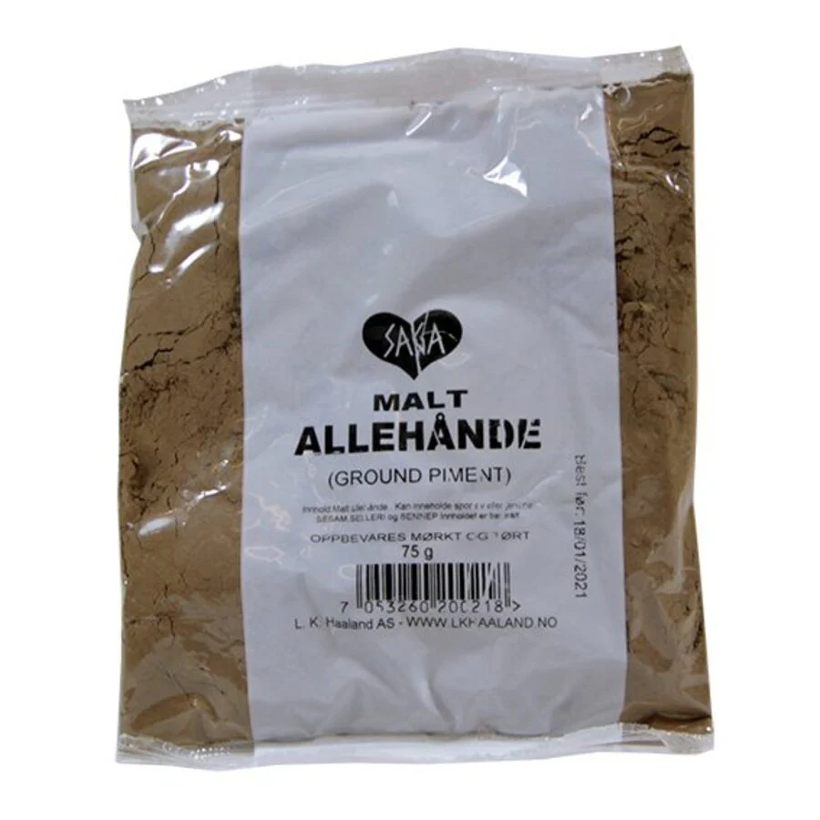 Saga malt allehånde pose 40 g