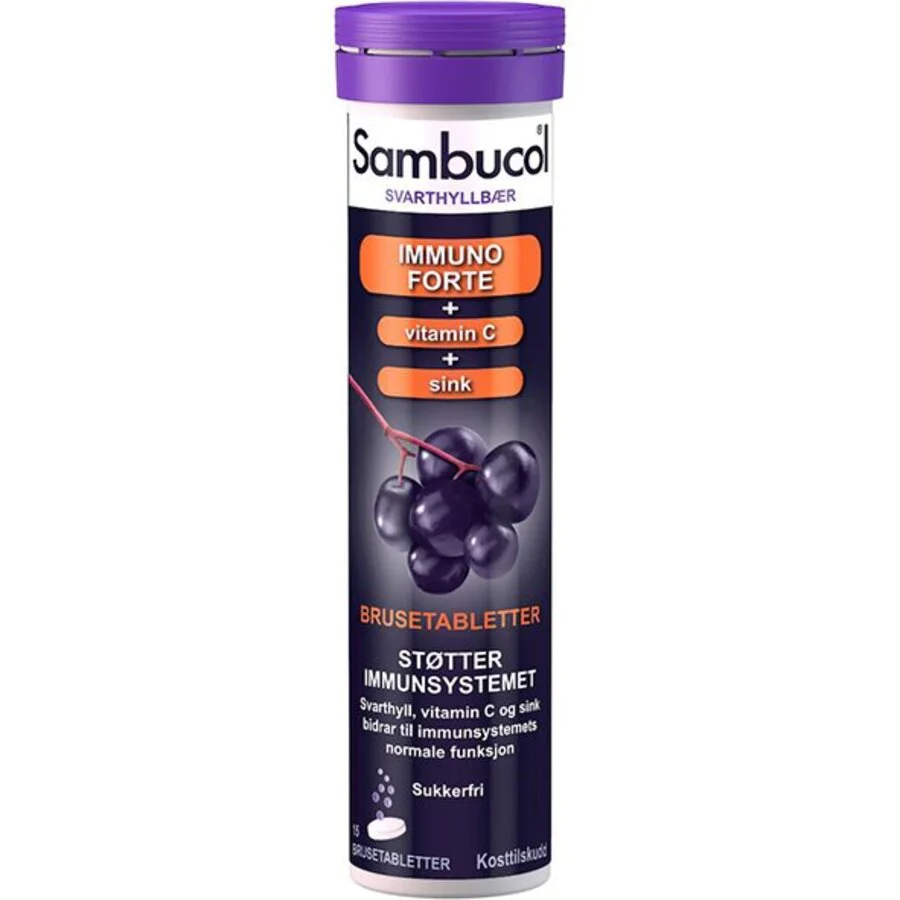 Sambucol brusetabletter 15 stk