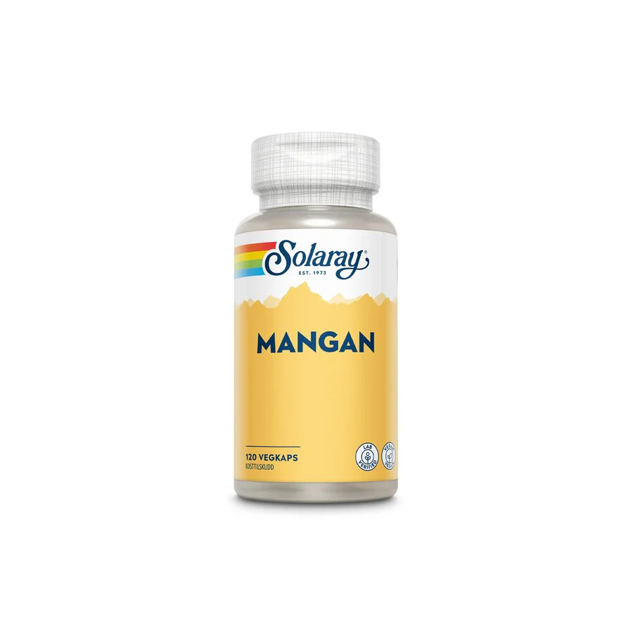 Solaray mangan 120 kapsler
