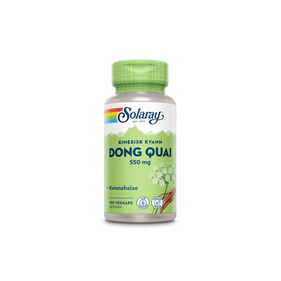 Solaray qvide dong quai 100 kapsler