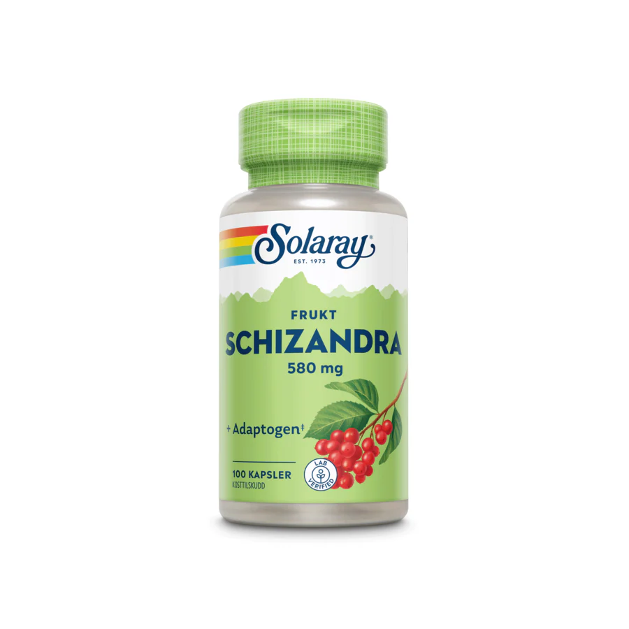 Solaray schizandra 100 kapsler