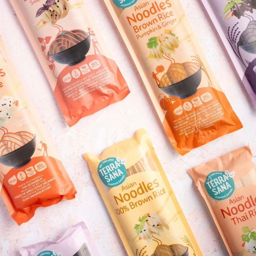 TerraSana asian noodles 100% brown rice 250 g - Image 2