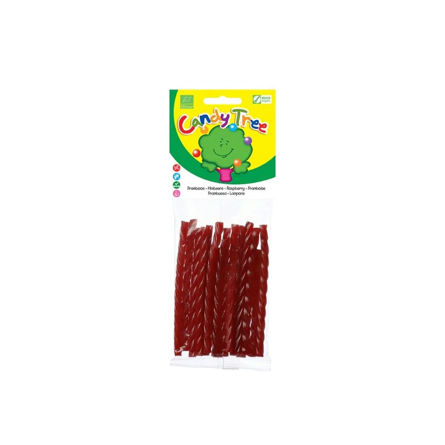 Candy Tree bringebærstenger 75 g