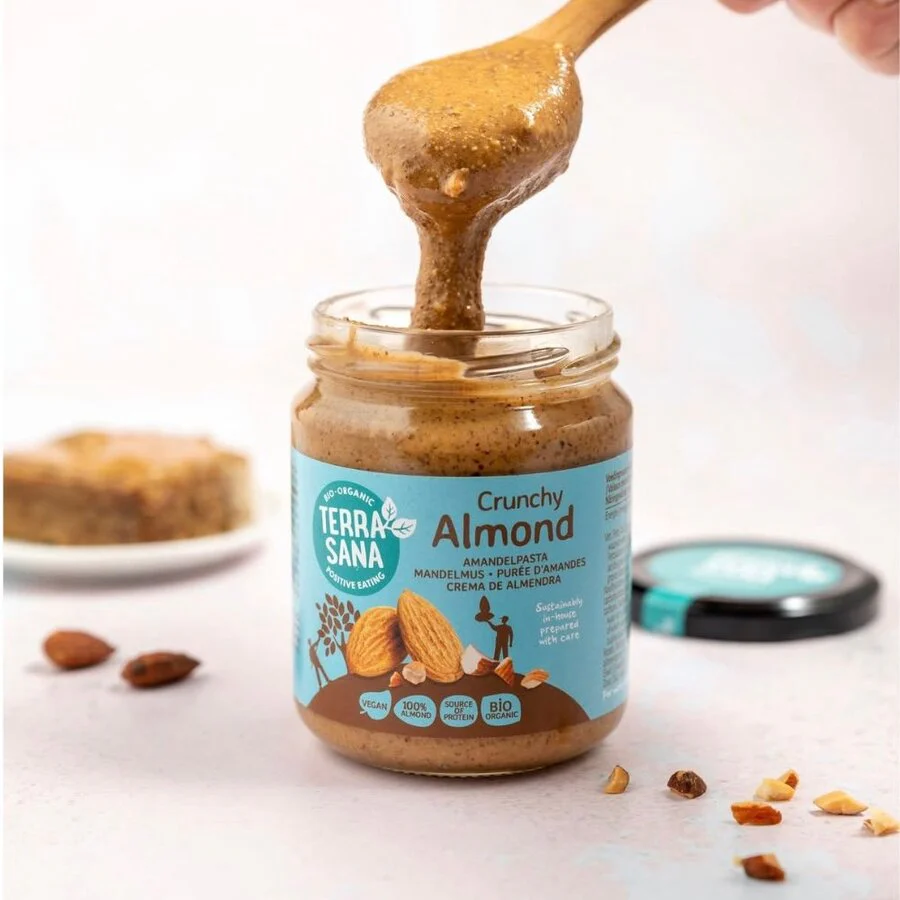 TerraSana crunchy almond butter 250 g - Image 2