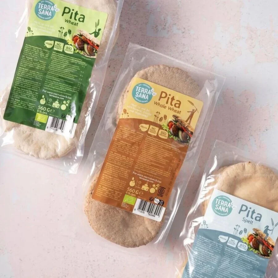 TerraSana pita wheat 480 g - Image 2