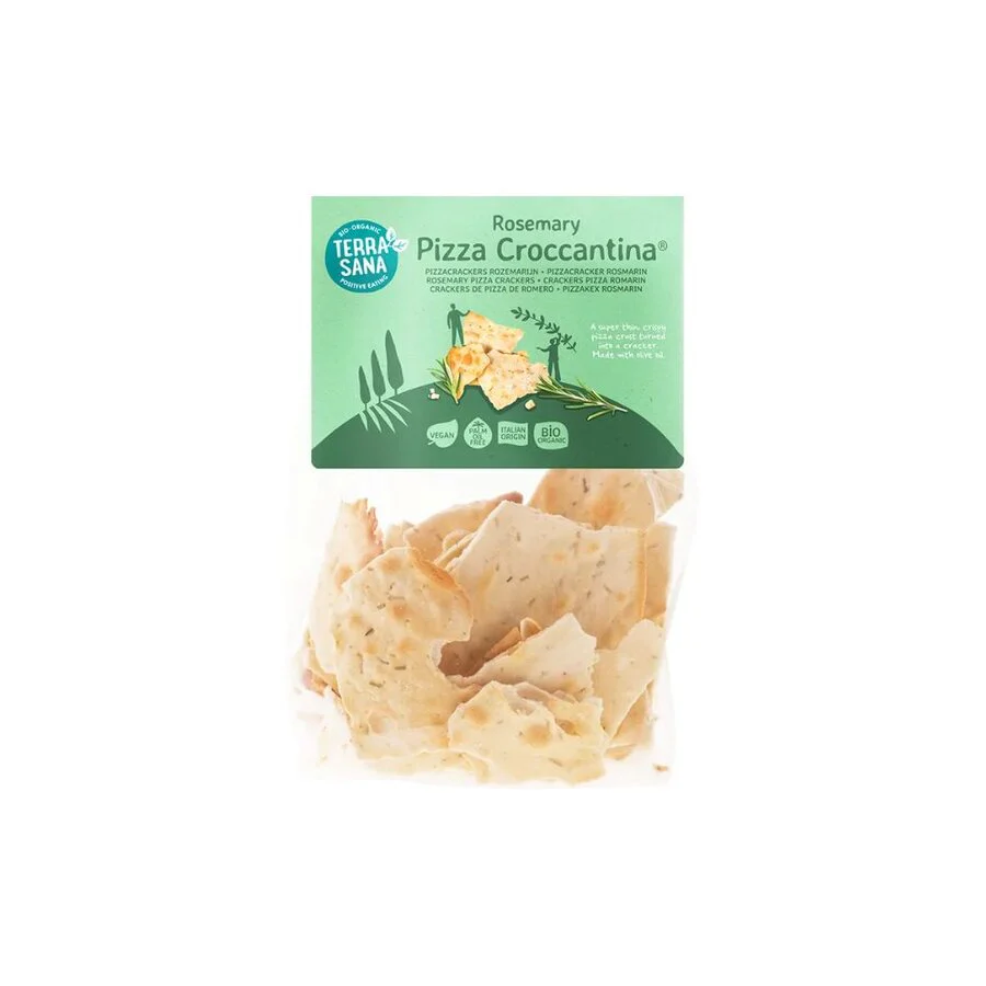 TerraSana pizza croccantina med rosmarin 250 g