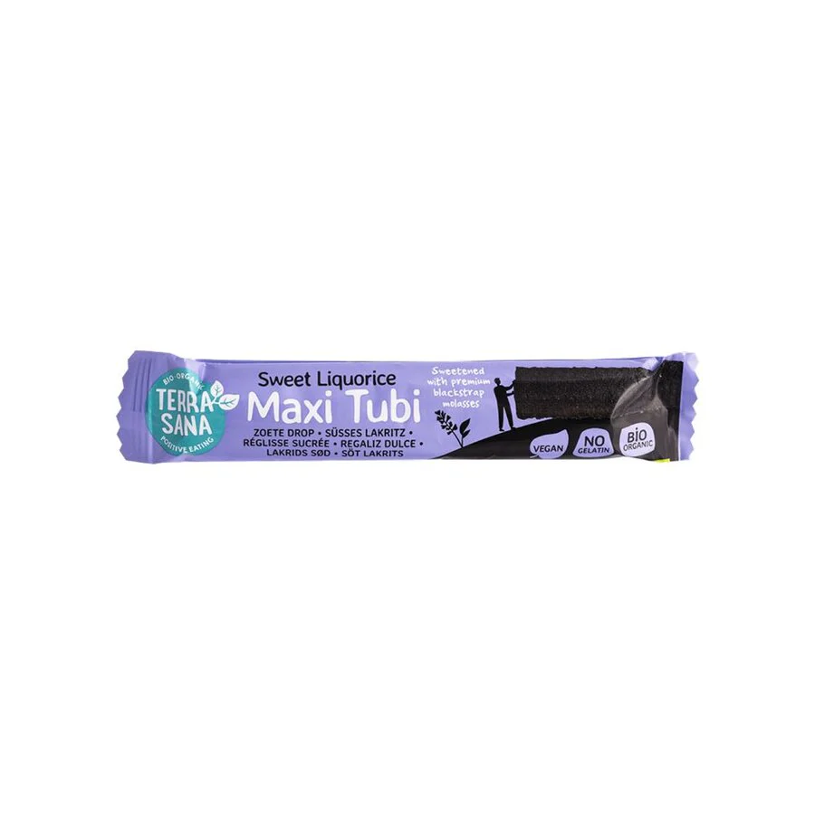 TerraSana sweet liquorice maxi tubi 28 g