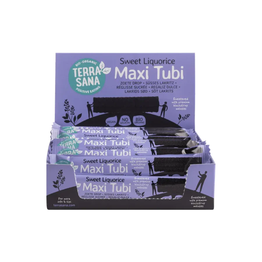 TerraSana sweet liquorice maxi tubi 28 g - Image 2