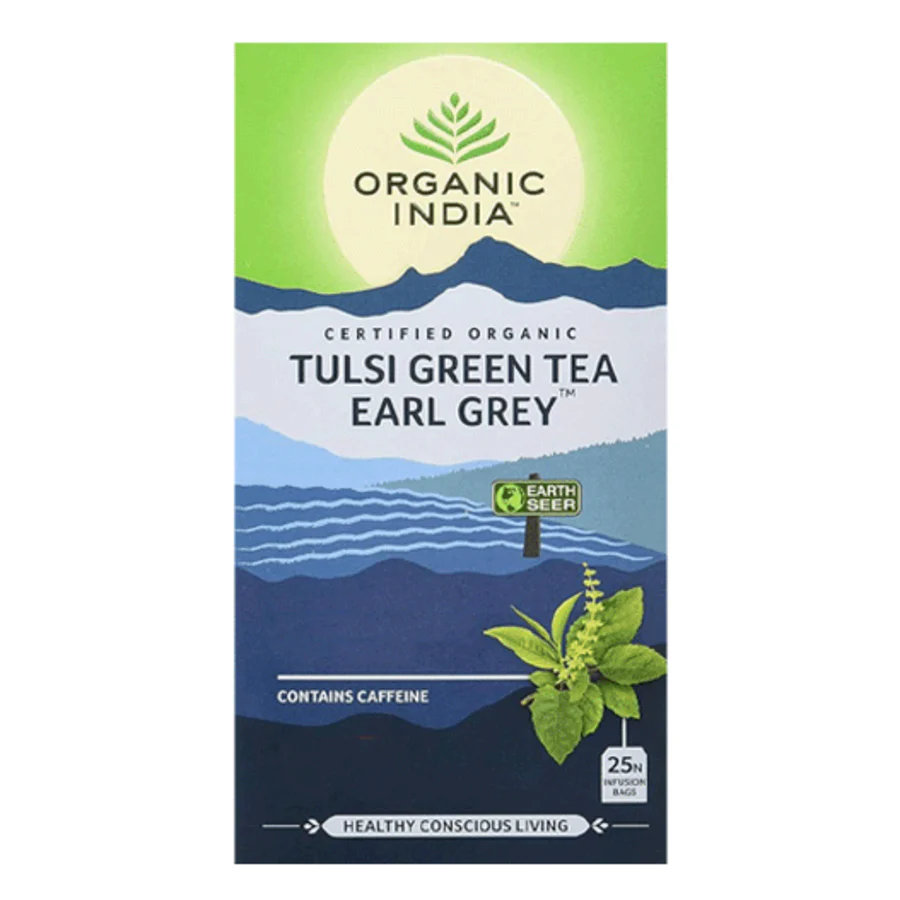 Organic India Tulsi earl grey 25 teposer