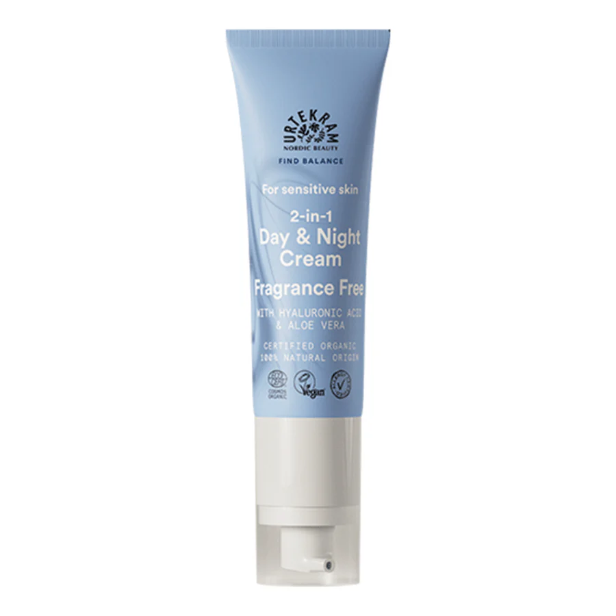 Urtekram Fragrance Free 2in1 Face Cream 50ml