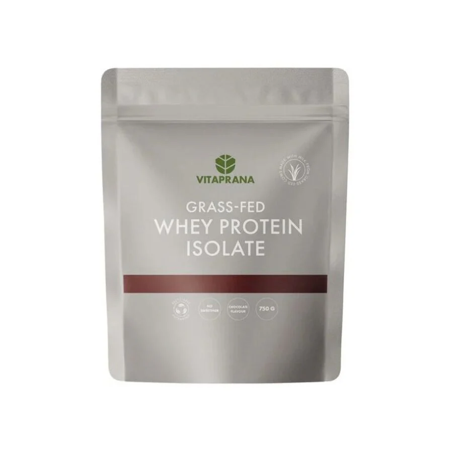 Vitaprana whey protein isolate grass fed chocolate 750 g