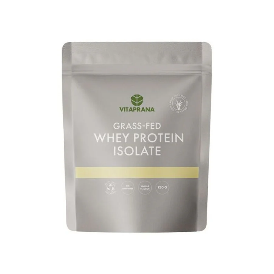 Vitaprana whey protein isolate grass fed vanilla 750 g