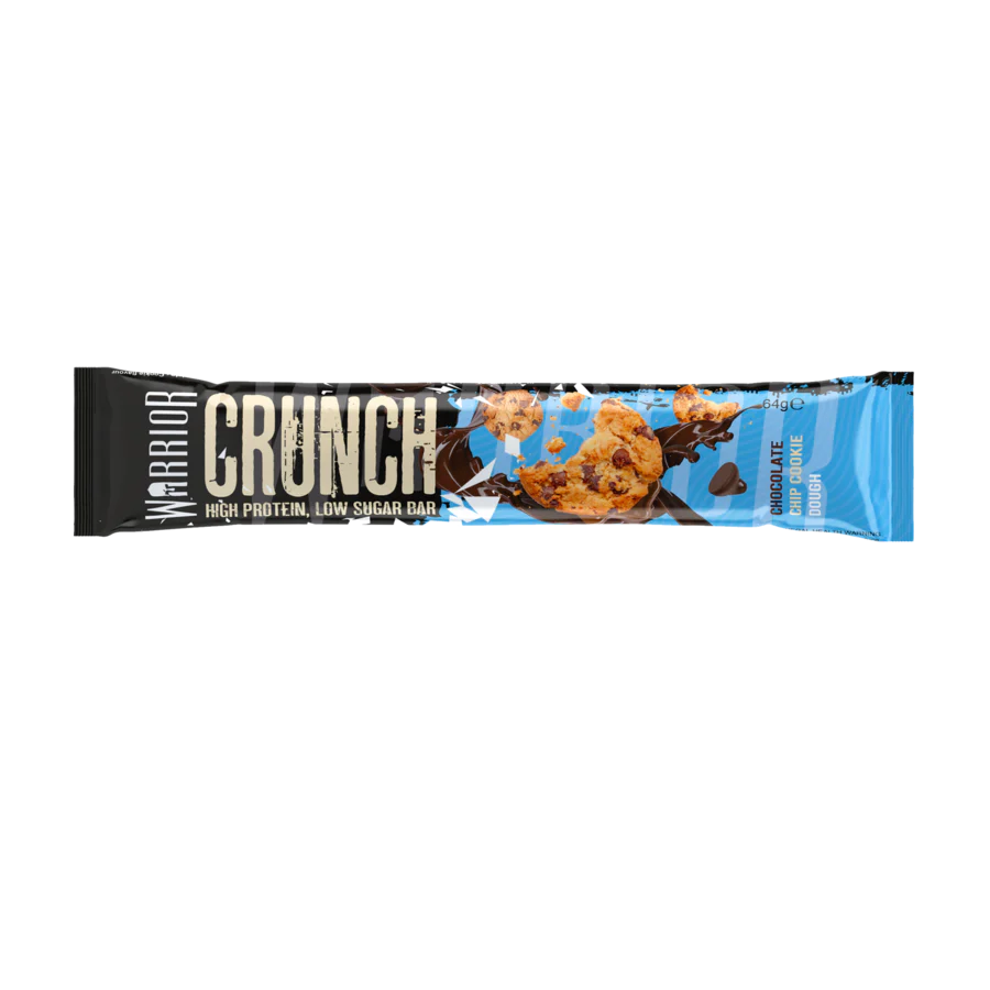 Warrior crunch chocolate chip cookie dough 64 g