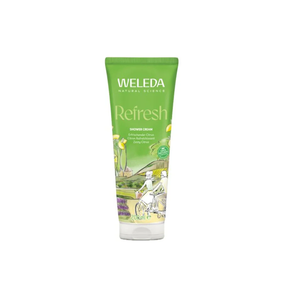 Weleda refresh shower cream 200 ml
