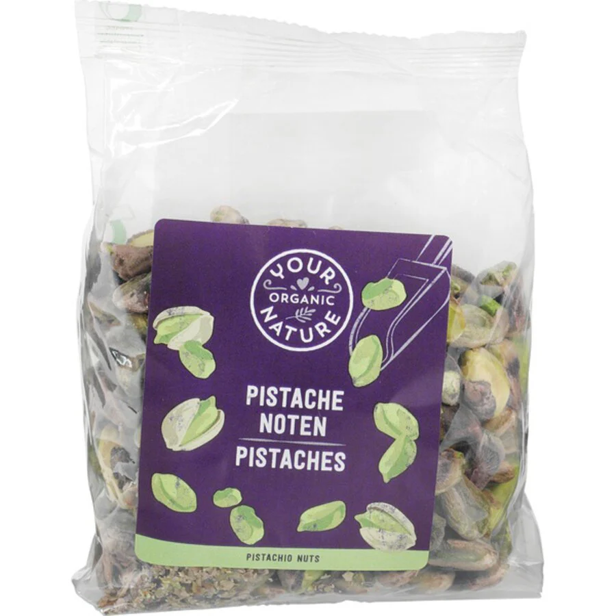Your Organic Nature pistasjnøtter uten skall 150 g